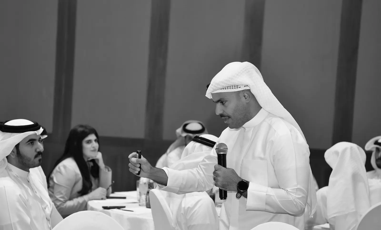 LOKAD speaker addressing an audience